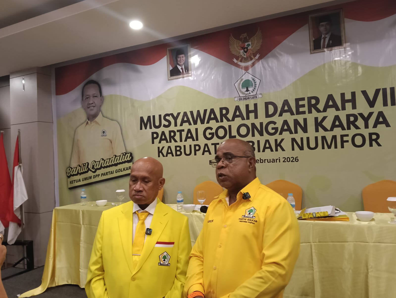 Terpilih secara Aklamasi, Markus Masnembra Siap “Kuningkan” Biak Numfor dan Sapu Bersih Kursi DPRK Biak