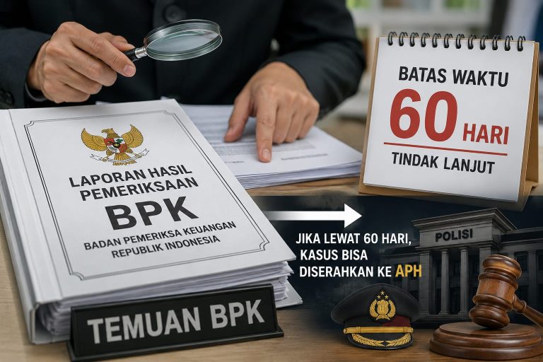 Temuan BPK Harus Tuntas, Jika Lewat 60 Hari, Kasus Bisa Diserahkan ke APH