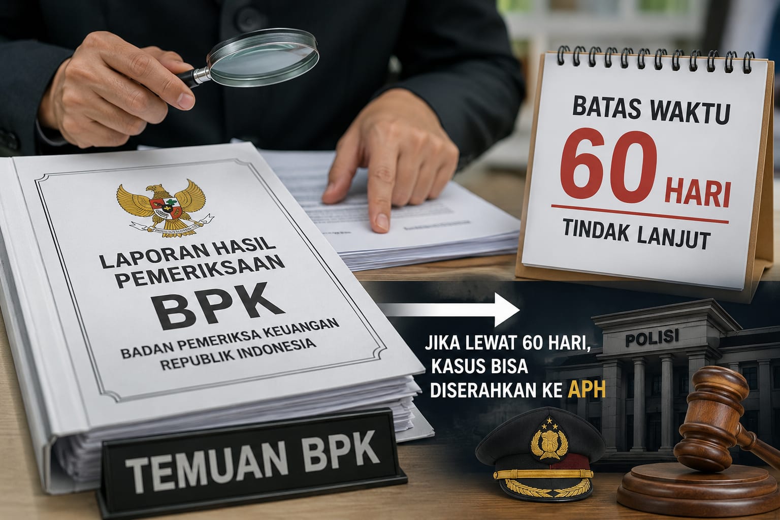 Temuan BPK Harus Tuntas, Jika Lewat 60 Hari, Kasus Bisa Diserahkan ke APH