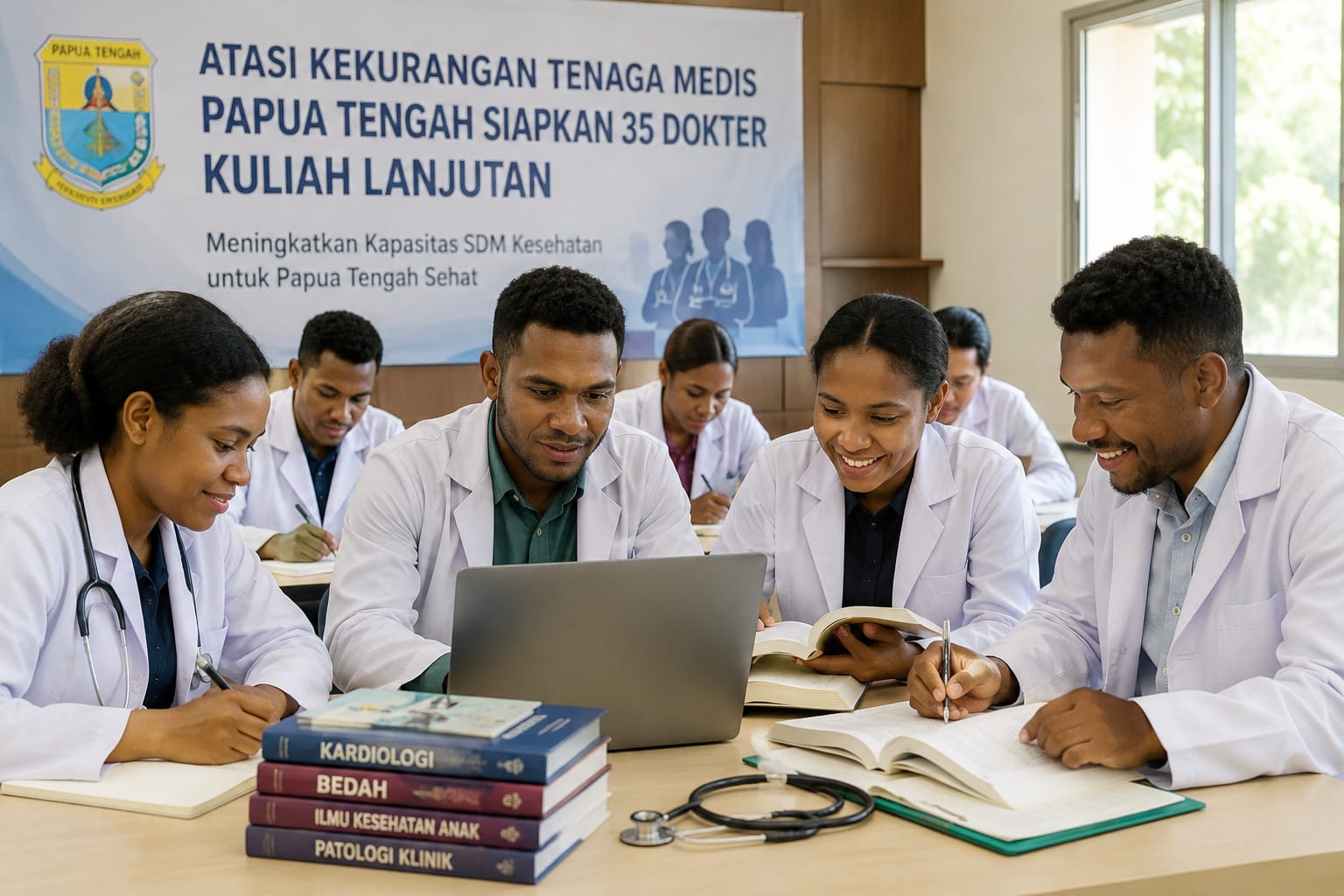 Atasi Kekurangan Tenaga Medis, Papua Tengah siapkan 35 Dokter Kuliah Lanjutan