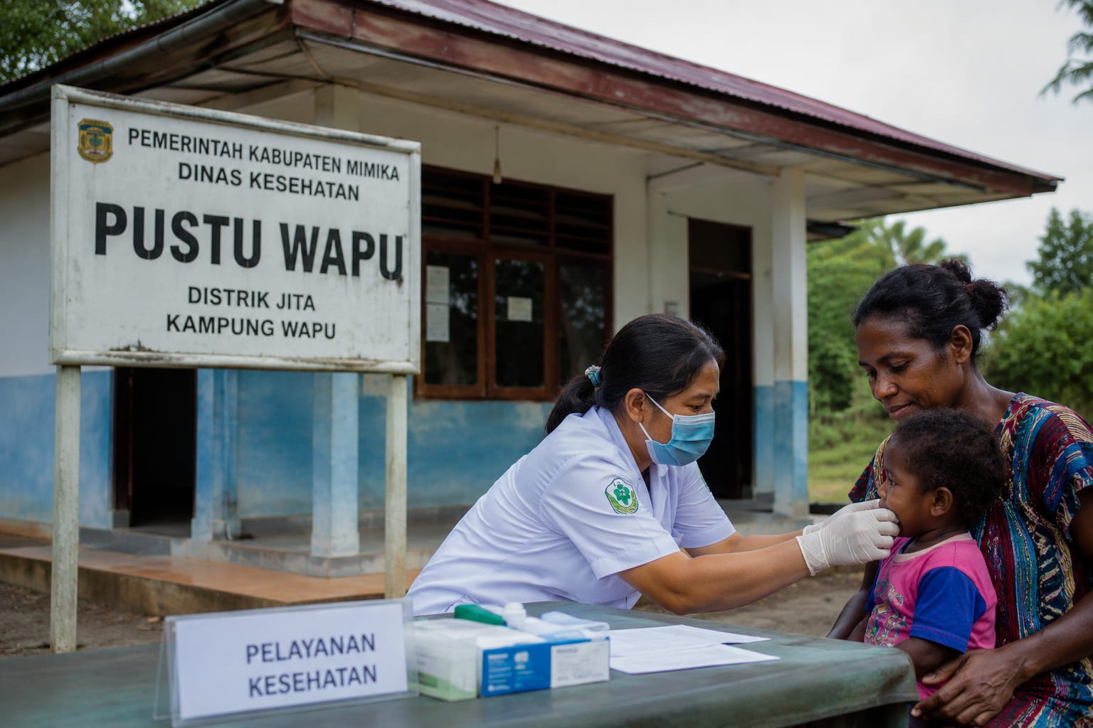 Pustu Wapu Tak Difungsikan, Dinkes Mimika Pastikan Pelayanan Kesehatan Tetap Berjalan