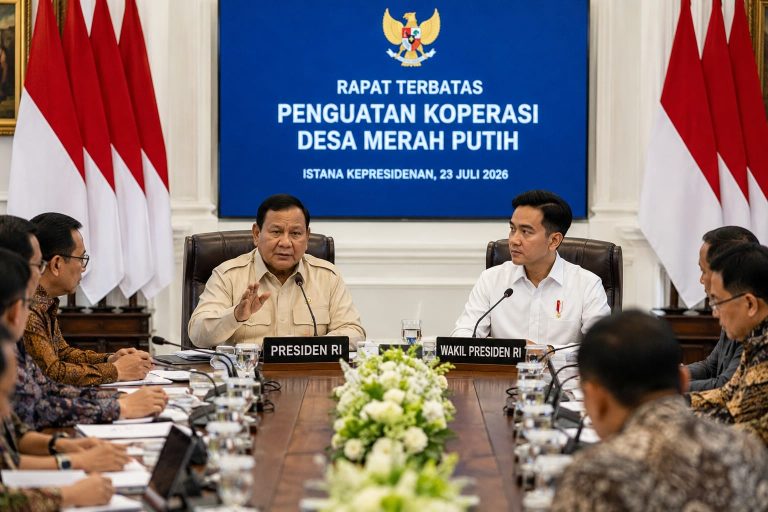 Prabowo Pimpin Ratas Didampingi Gibran, Penguatan Koperasi Desa Merah Putih Jadi Fokus