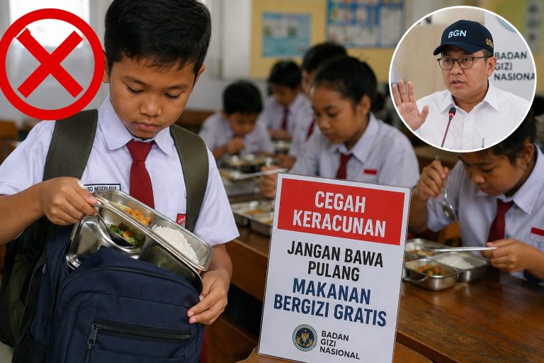 Cegah Keracunan, Kepala BGN Minta Siswa Tidak Bawa Pulang Makanan Bergizi Gratis