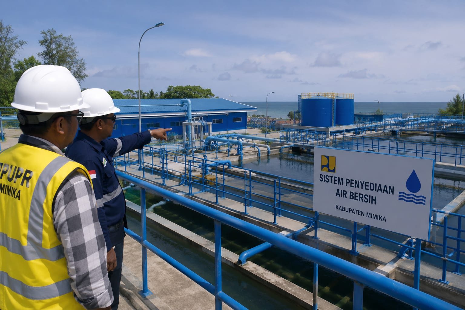 PUPR Mimika Libatkan Pihak Ketiga Kelola Air Bersih, Target Layanan 24 Jam di Wilayah Pesisir