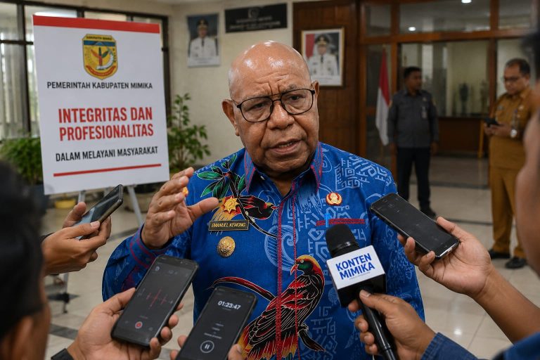 Wabup Mimika Tegaskan OPD Tak Boleh Gunakan Nama Bupati untuk Kepentingan Proyek