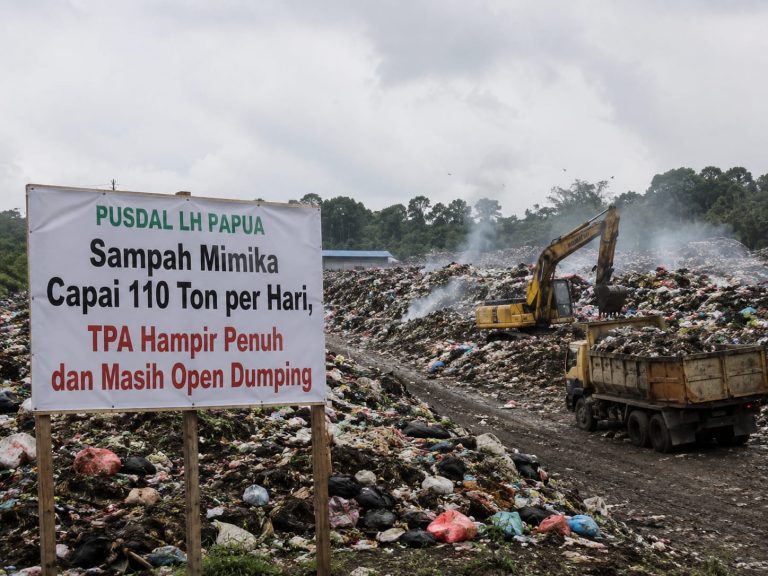 Pusdal LH Papua: Sampah Mimika Capai 110 Ton per Hari, TPA Hampir Penuh dan Masih Open Dumping