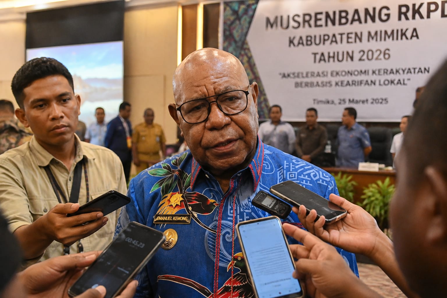 Emanuel Kemong: Keamanan Kondusif Jadi Kunci Percepatan Pembangunan Mimika