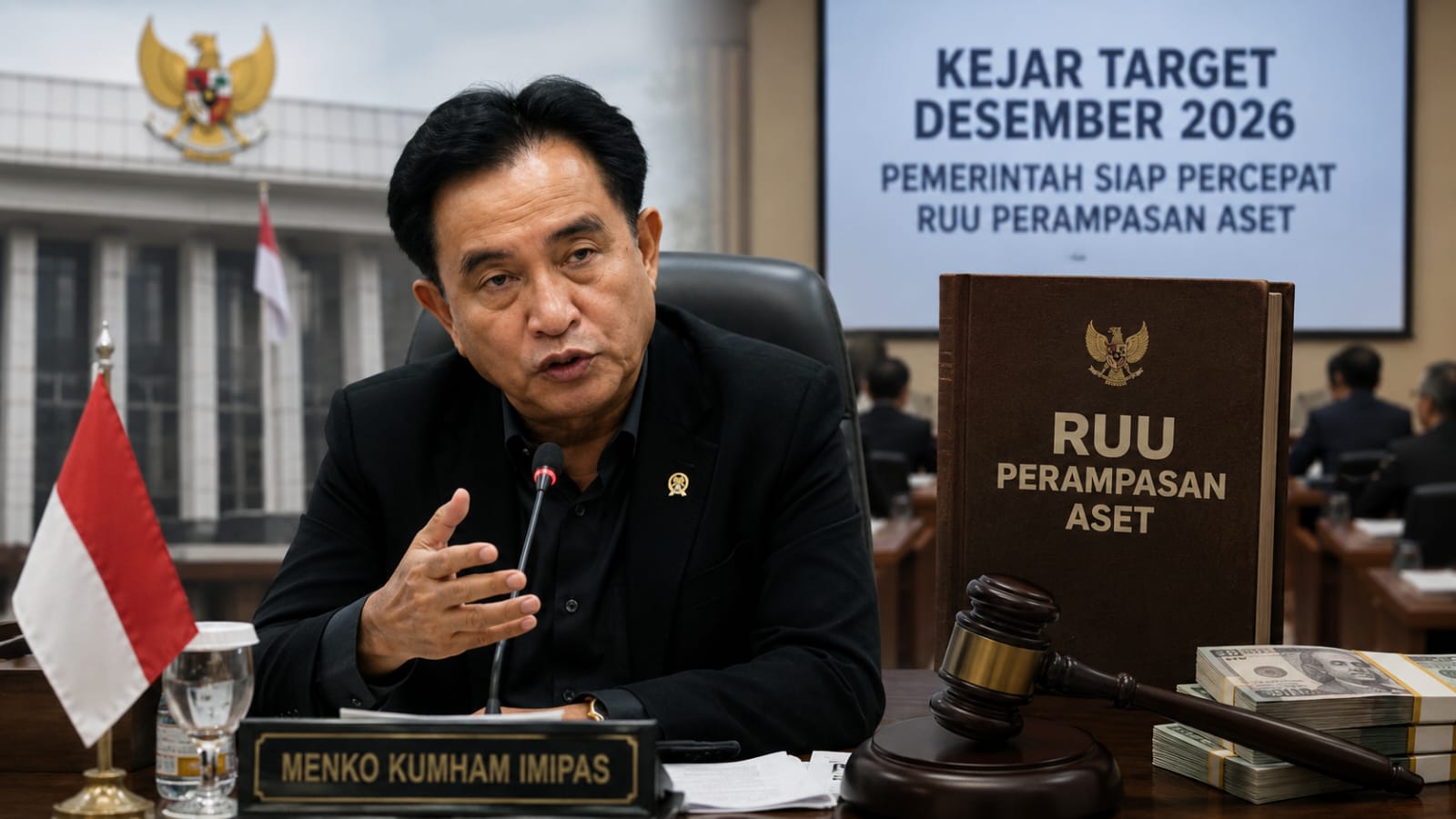 Kejar Target Desember 2026, Pemerintah Siap Percepat RUU Perampasan Aset