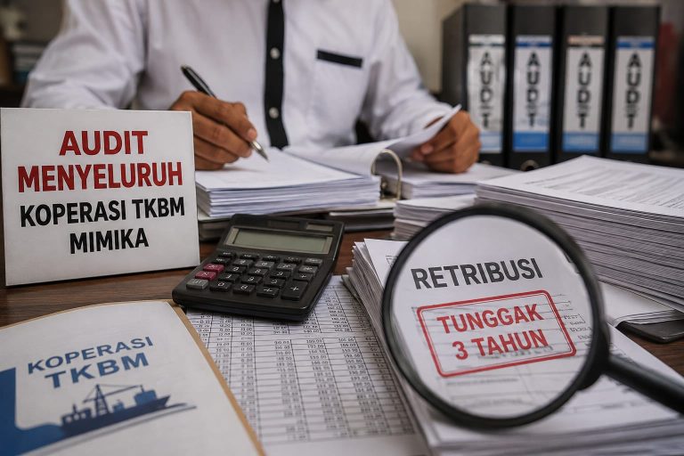 Retribusi TKBM Tunggak 3 Tahun, Diskop UMKM Mimika Siapkan Audit Menyeluruh
