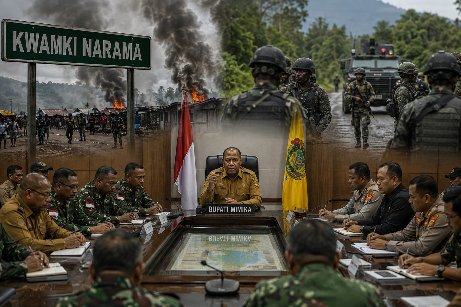 Konflik Kwamki Narama Keluar Wilayah, Rettob Panggil Forkopimda