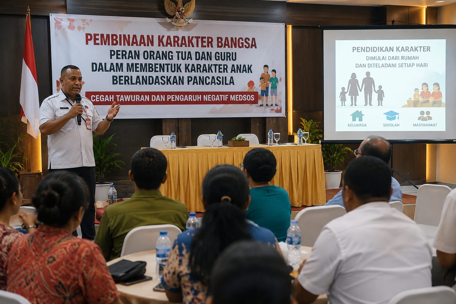 Cegah Tawuran dan Pengaruh Negatif Medsos, Orang Tua Diminta Perkuat Pendidikan Karakter