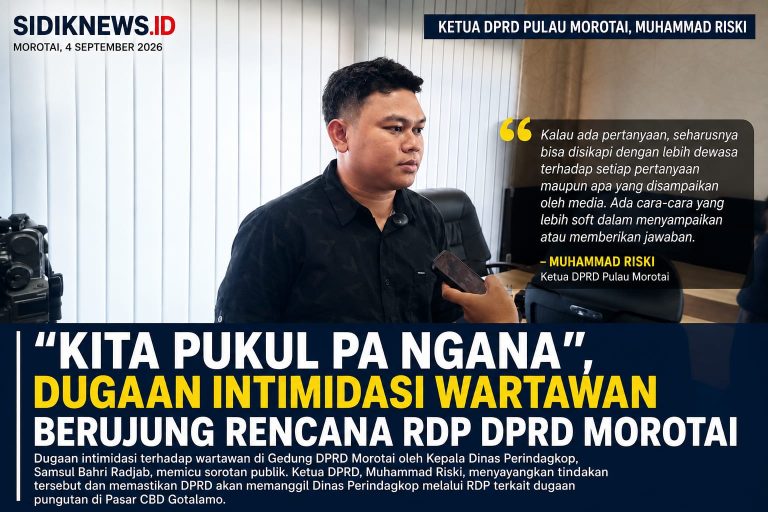 “Kita Pukul Pa Ngana”, Dugaan Intimidasi Wartawan Berujung Rencana RDP DPRD Morotai
