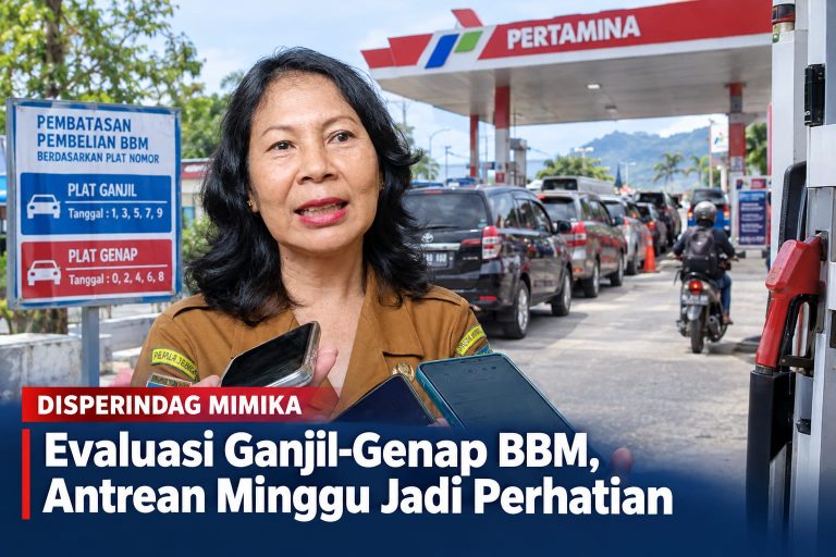 Disperindag Mimika Evaluasi Ganjil-Genap BBM, Antrean Minggu Jadi Perhatian